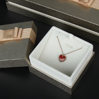 جعبه های جواهرات بسته بندی سفارشی SGS برای دستبند گوشواره